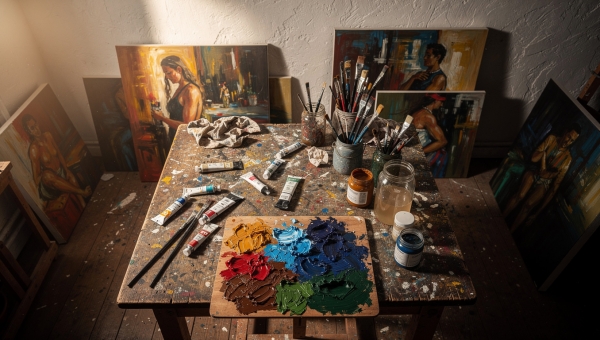 painting supplies